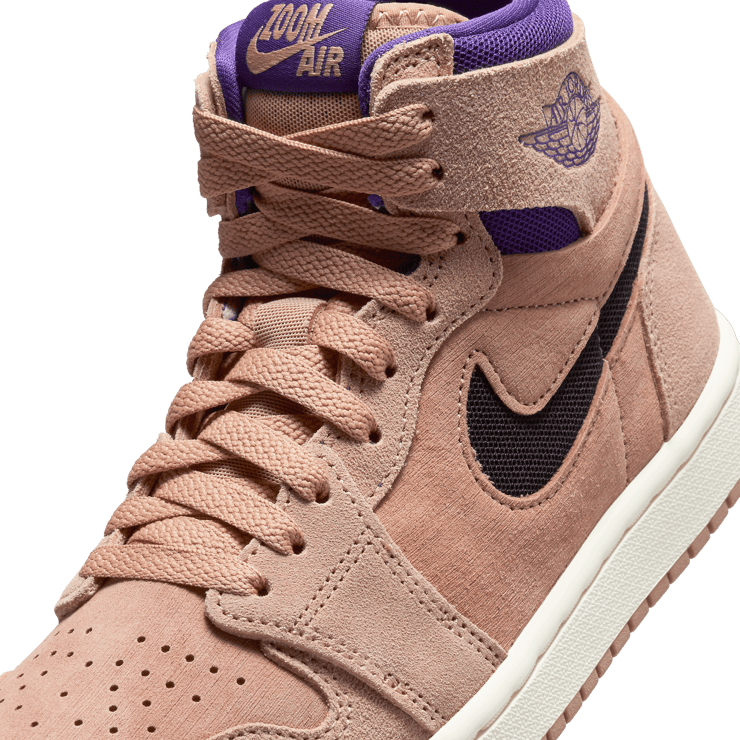 Air Jordan 1 High Zoom CMFT 2 Sanddrift Cave Purple (W) Angle 4