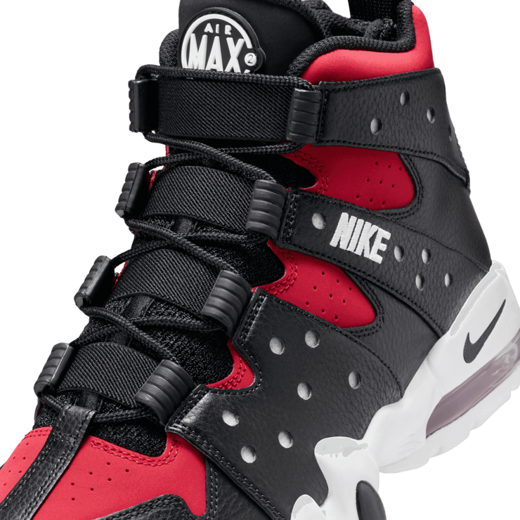 Nike Air Max 2 CB 94 Black Gym Red Angle 4