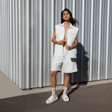 Nike Calm Slide SE Phantom (W) Angle 5