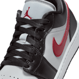 Air Jordan 1 Low Wolf Grey Gym Red (W) Angle 1