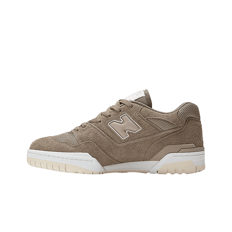 New Balance 550 Suede Mushroom Angle 0