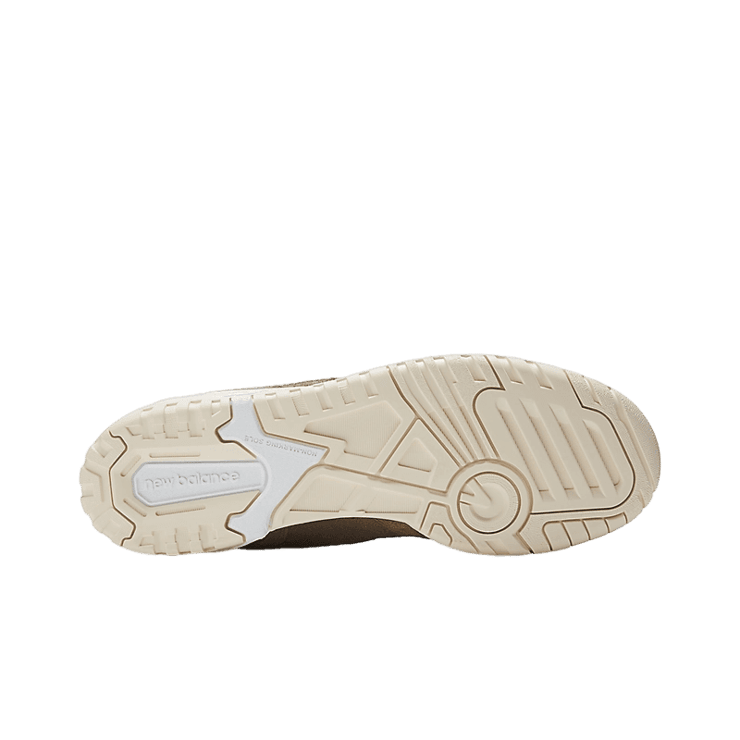 New Balance 550 Suede Mushroom Angle 2