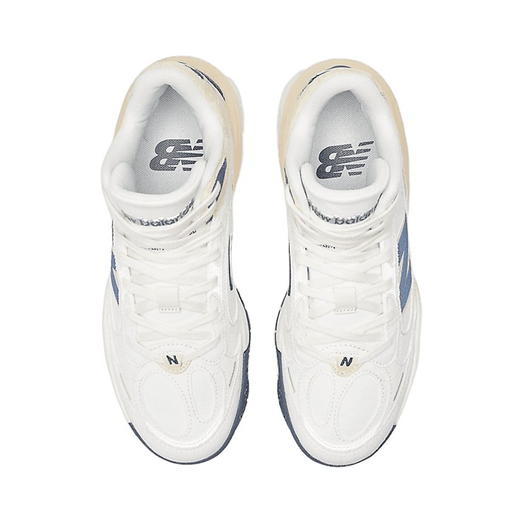 New Balance Fresh Foam BB Vintage Sea Salt Forest Green Angle 1