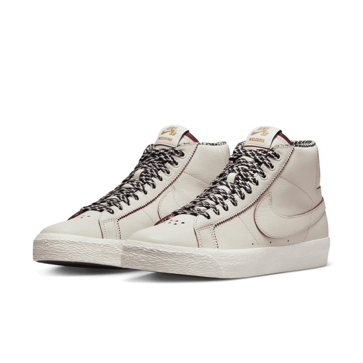 Nike SB Zoom Blazer Mid Welcome Skateboarding Angle 2