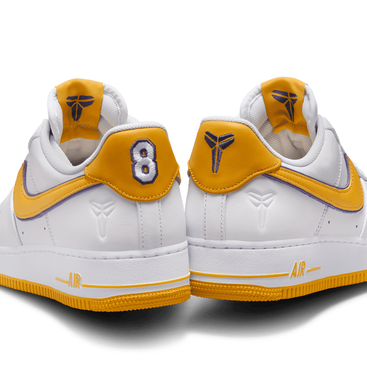 Nike Air Force 1 Low Kobe Bryant White Angle 7