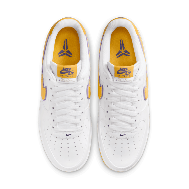 Nike Air Force 1 Low Kobe Bryant White Angle 1