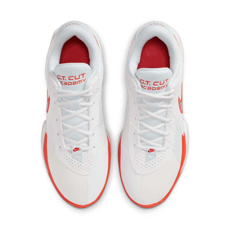 Nike Air Zoom GT Cut Academy Summit White Picante Red Angle 1
