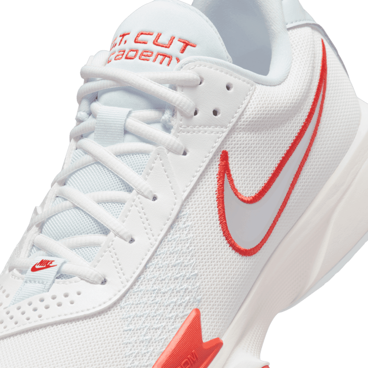 Nike Air Zoom GT Cut Academy Summit White Picante Red Angle 4