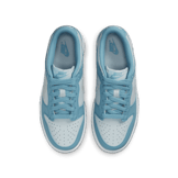 Nike Dunk Low Blue Clear Swoosh (GS) Angle 1