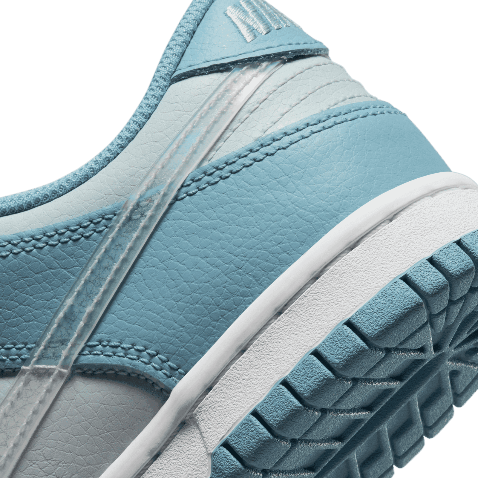 nike dunk blue clear