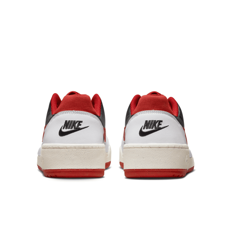 Nike Full Force Low White Red Black Angle 4