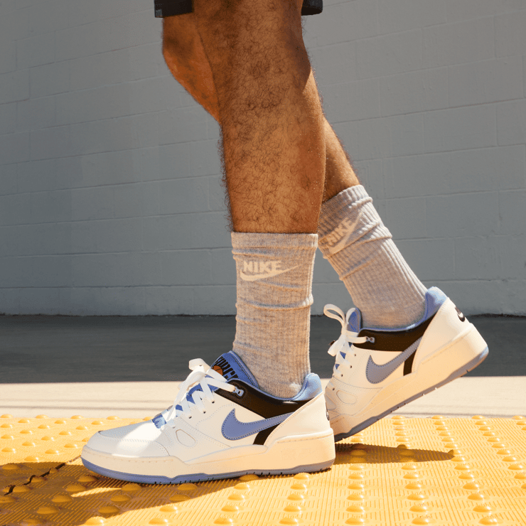 Nike Full Force Low White Black Polar Angle 0