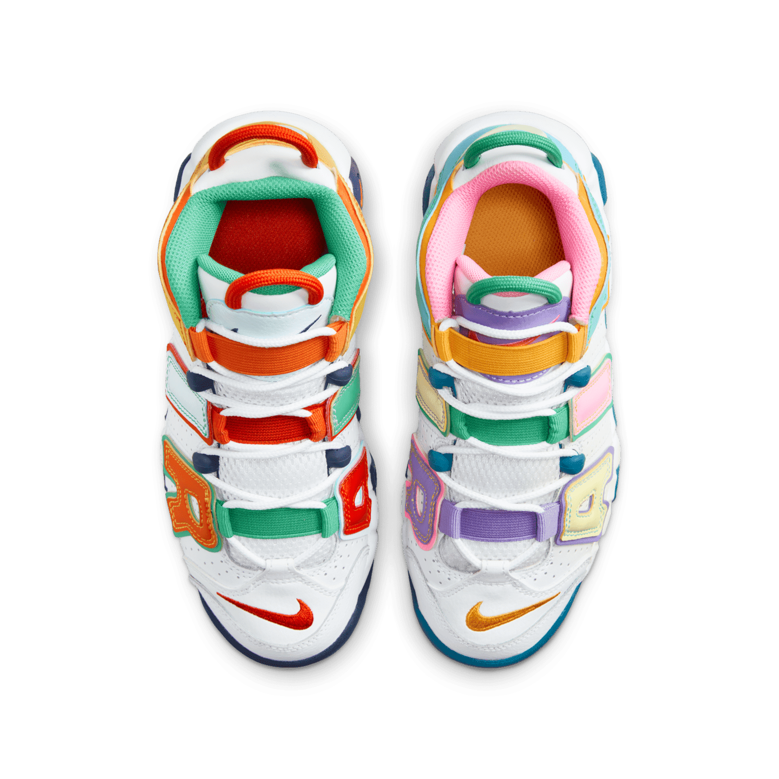 air uptempo multicolor