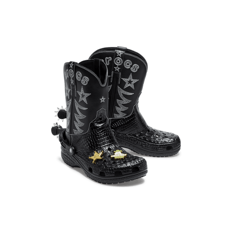 Crocs Classic Cowboy Boot 208695-001 Raffles Where to Buy