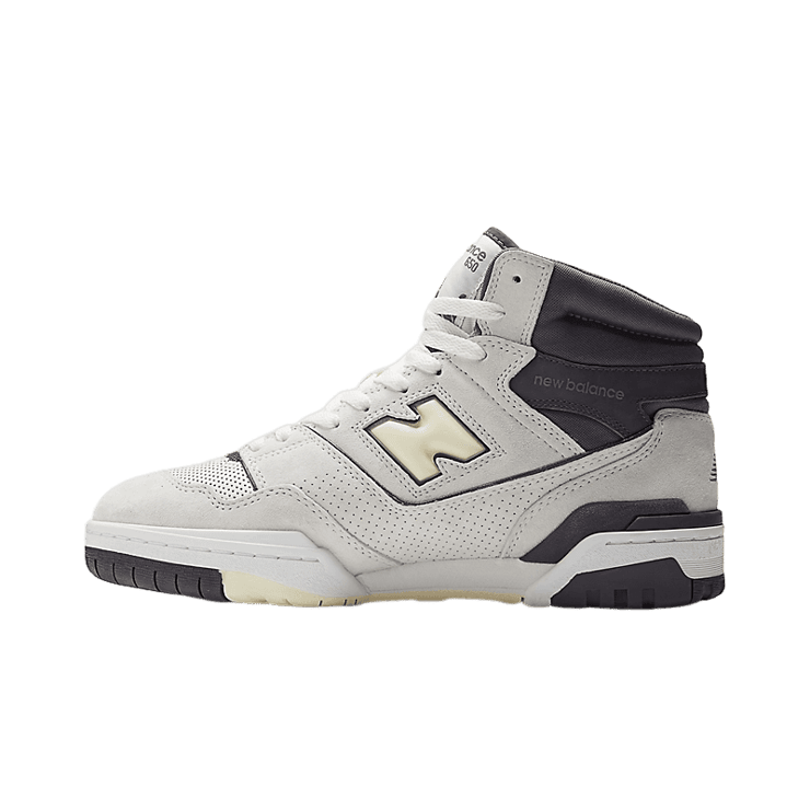 New Balance 650R Sea Salt Grey Purple Angle 0