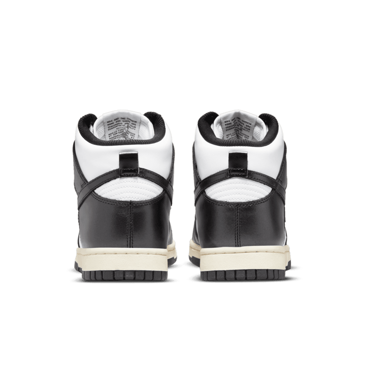 Nike Dunk High Vintage Black (W) Angle 3