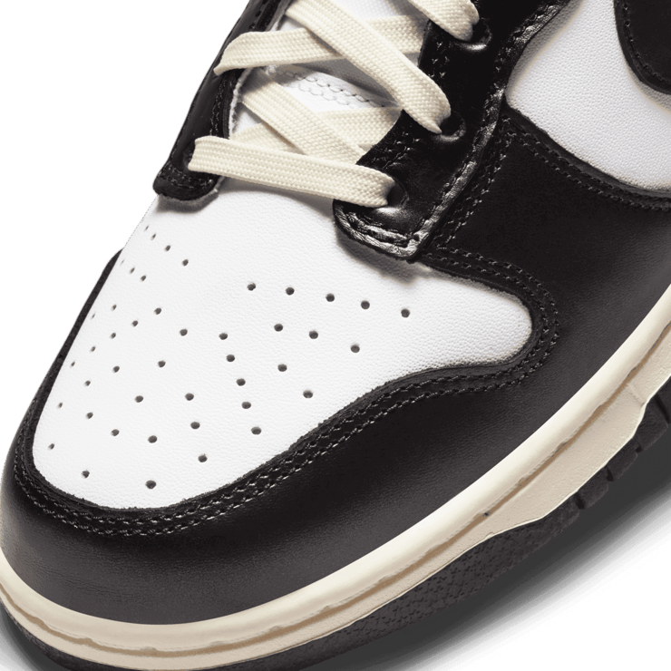 Nike Dunk High Vintage Black (W) Angle 4