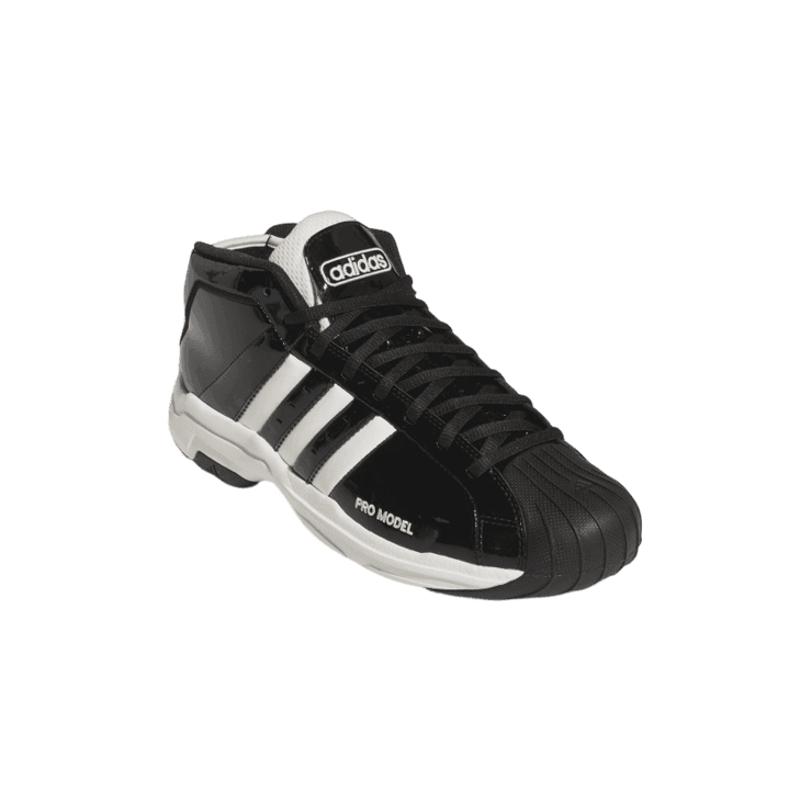 adidas Pro Model 2G Mid Black Angle 2