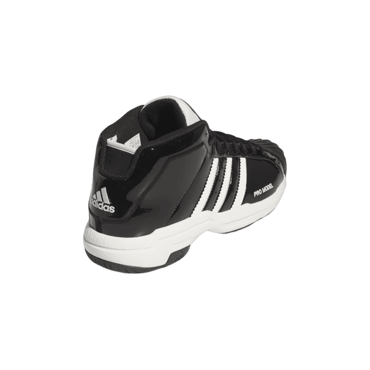 adidas Pro Model 2G Mid Black Angle 3