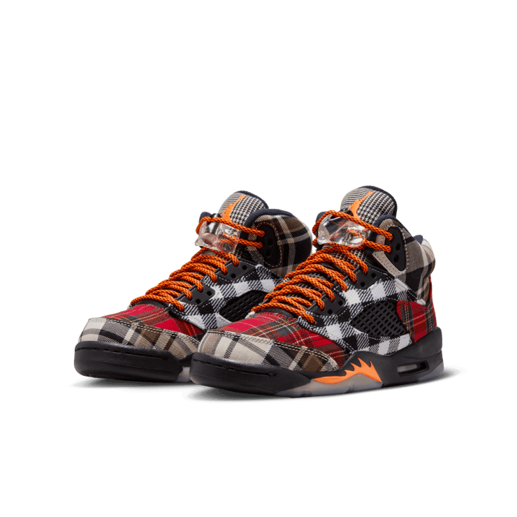 Air Jordan 5 Retro Plaid (GS) Angle 2