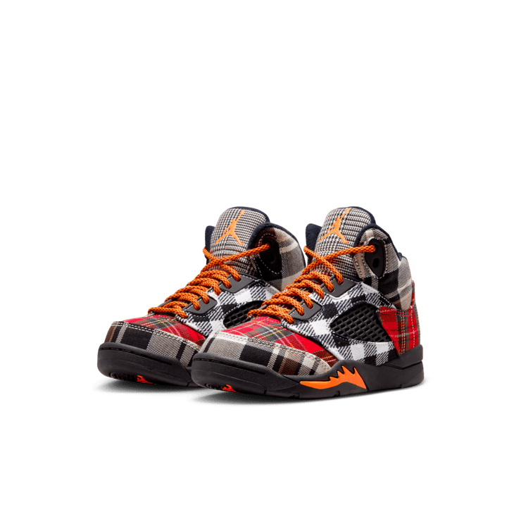 Air Jordan 5 Retro Plaid (PS) Angle 2