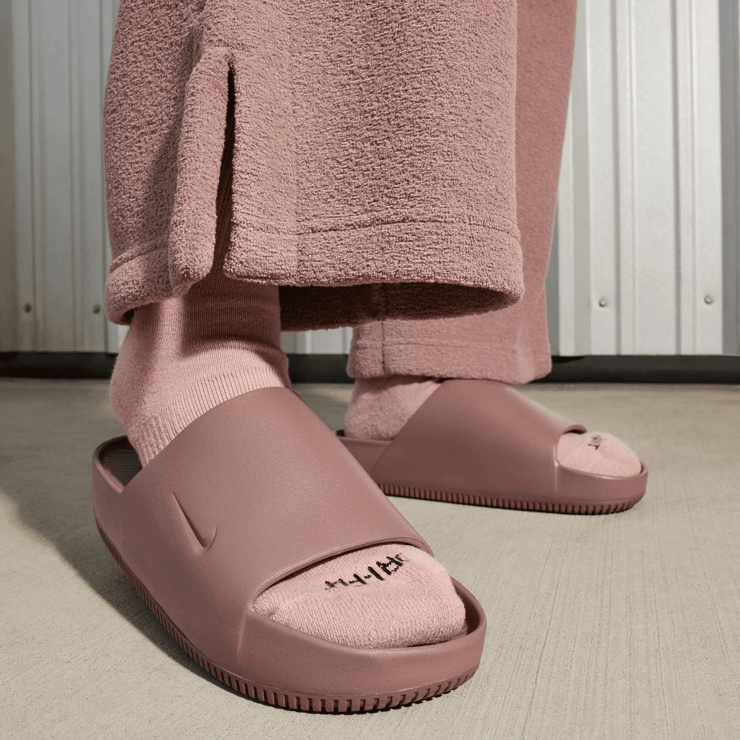 Nike Calm Slide Smokey Mauve (W) Angle 0