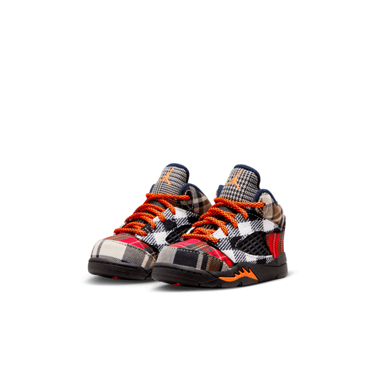 Air Jordan 5 Retro Plaid (TD) Angle 2