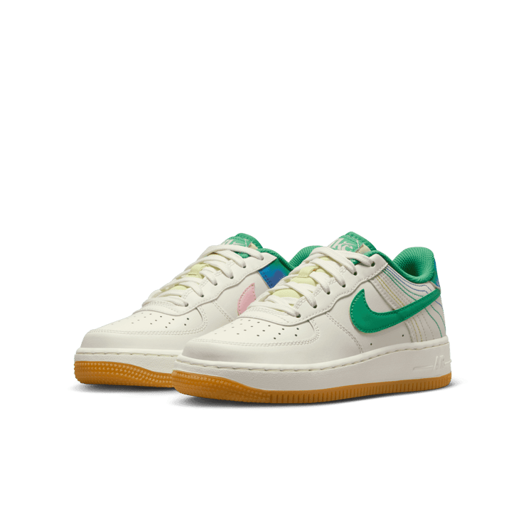 Nike Air Force 1 Low Heel Stitch (GS) Angle 2