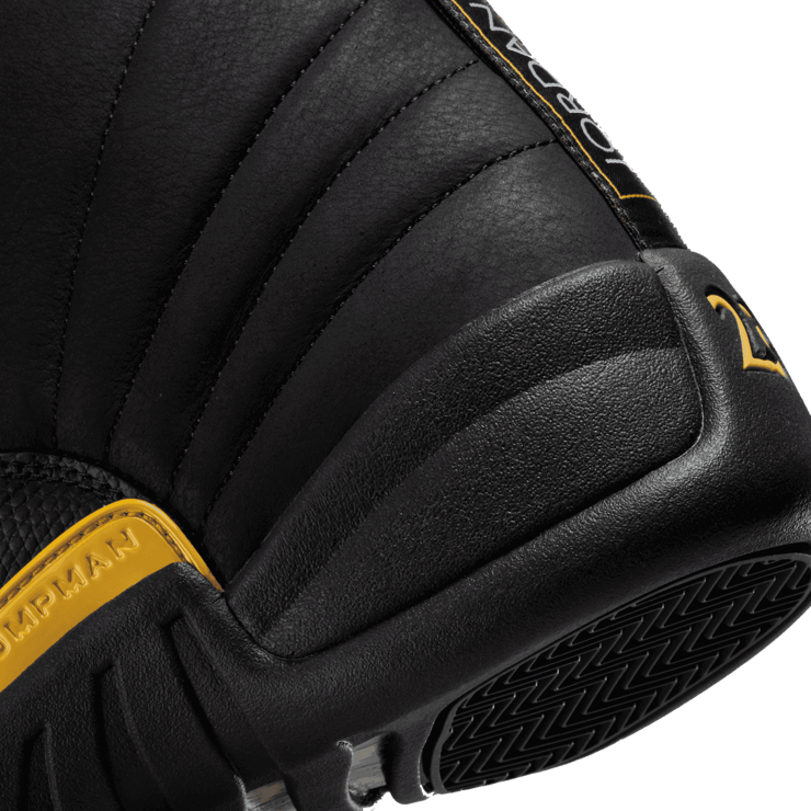 Air Jordan 12 Black Taxi Angle 5