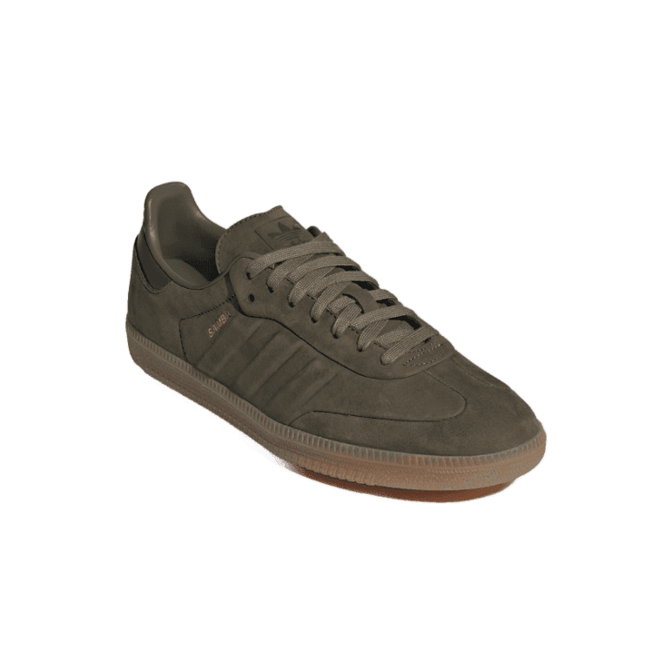 adidas Samba OG Olive Strata Gum Angle 2