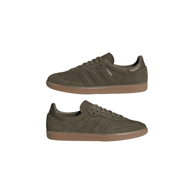adidas Samba OG Olive Strata Gum Angle 5