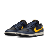 Nike Dunk Low Black Michigan Angle 2