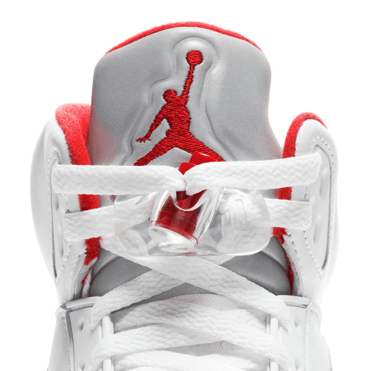 Fire red 5s grey tongue clearance