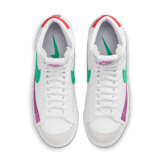 Nike Blazer Mid '77 Vintage 'White Green Fuchsia' (W) Angle 1