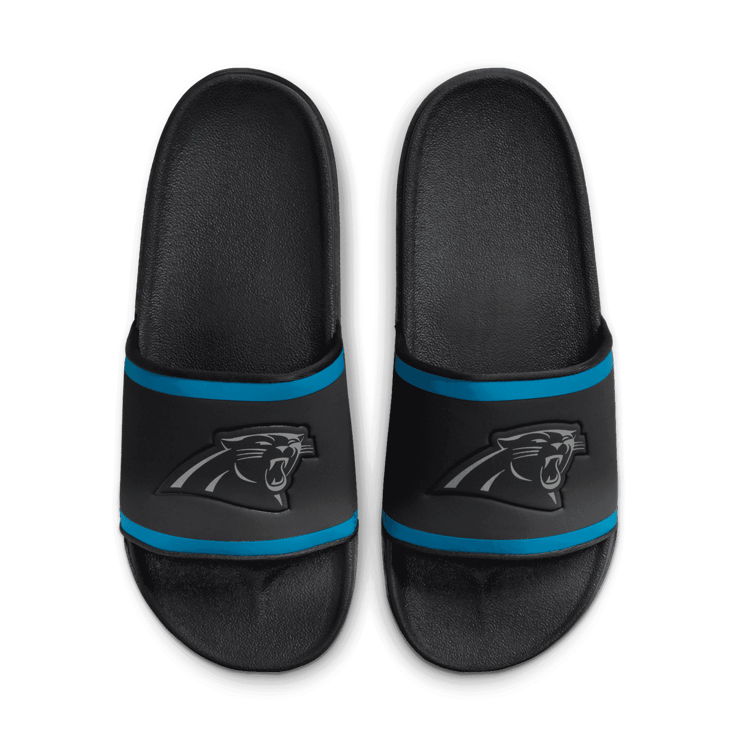 Nike NFL x Offcourt Slide 'Carolina Panthers' 2023 Angle 1