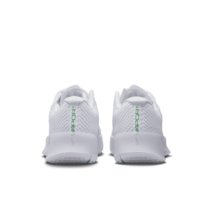 Nike Court Air Zoom Vapor 11 HC 'White Kelly Green' (W) Angle 3