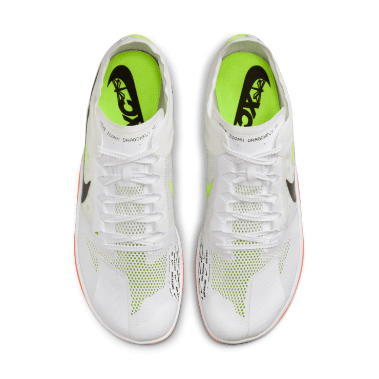 Nike ZoomX Dragonfly XC 'White Total Orange' Angle 1