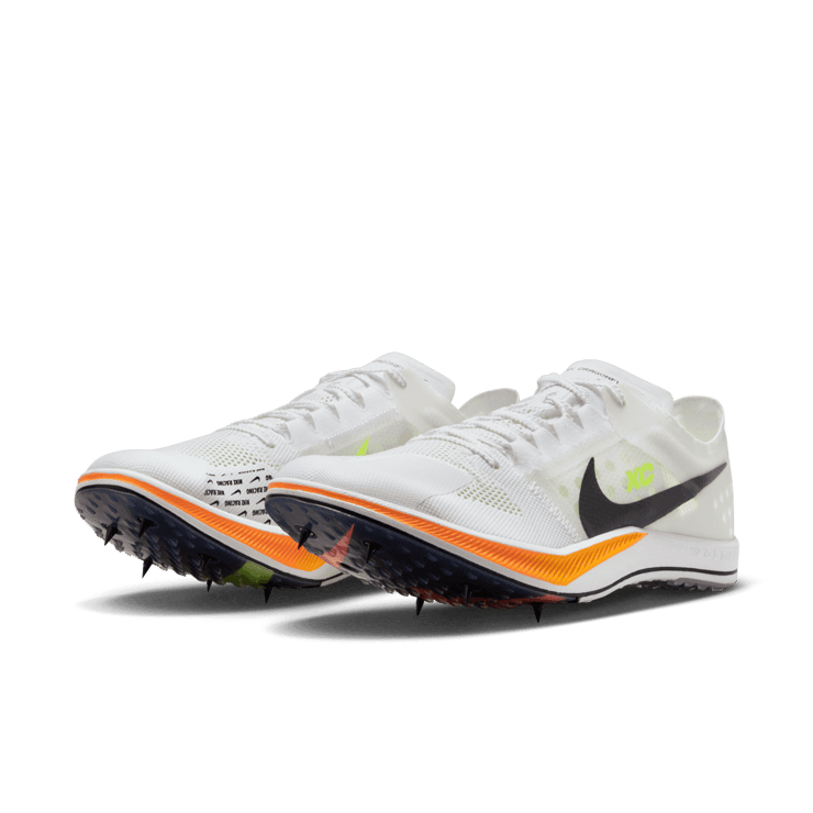 Nike ZoomX Dragonfly XC 'White Total Orange' Angle 2