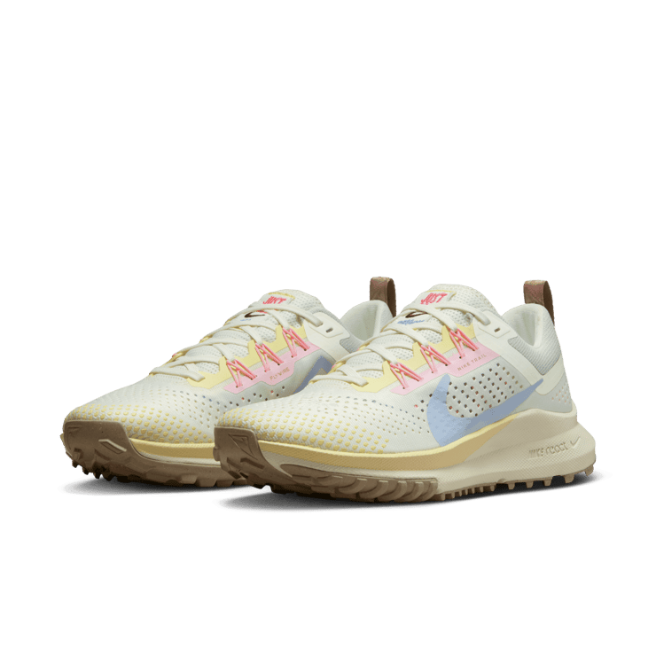 Nike React Pegasus Trail 4 'Sail Blue Whisper' (W) Angle 2