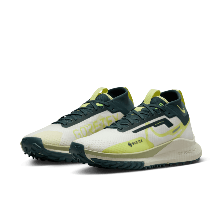 Nike Pegasus Trail 4 GORE-TEX 'Sail Light Lemon Twist' (W) Angle 2
