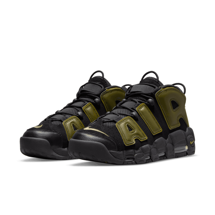 Nike Air More Uptempo Rough Green Angle 2