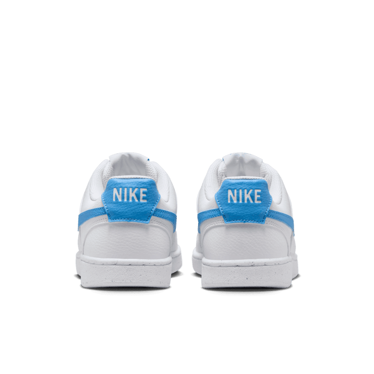 Nike Court Vision Low Next Nature 'White University Blue' (W) Angle 3