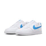 Nike Court Vision Low Next Nature 'White University Blue' (W) Angle 2