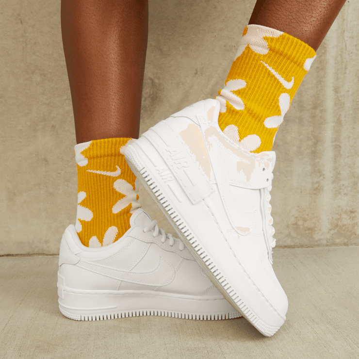 Nike Air Force 1 Shadow 'Triple White' (W) Angle 0