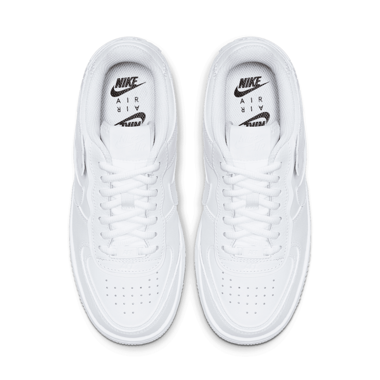 Nike Air Force 1 Shadow 'Triple White' (W) Angle 1