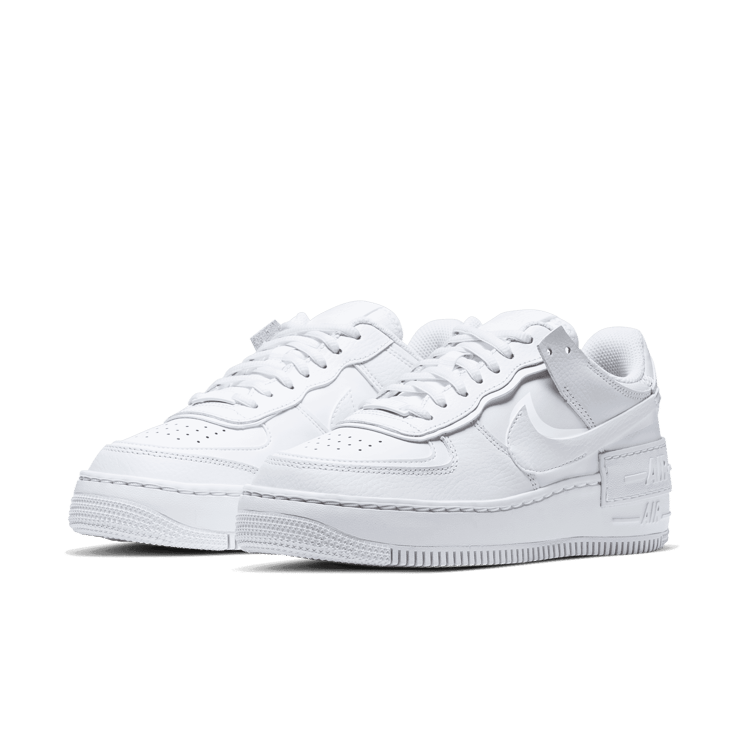 Nike Air Force 1 Shadow 'Triple White' (W) Angle 2