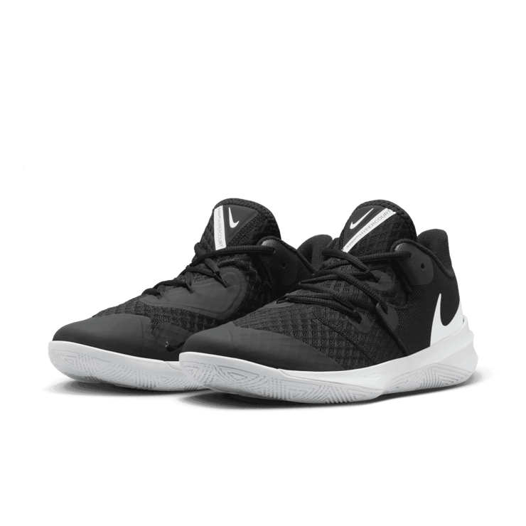 Nike Zoom Hyperspeed Court 'Black White' Angle 2