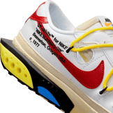 Nike Blazer Low 77 Off-White University Red Angle 7