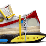 Nike Blazer Low 77 Off-White University Red Angle 8