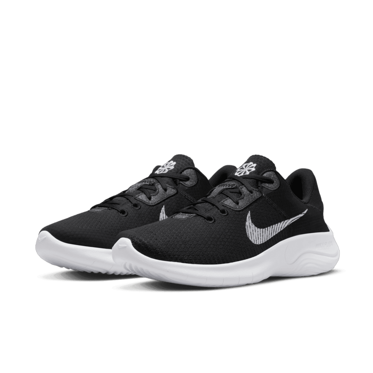 Nike Flex Experience Run 11 Next Nature 'Black White' Angle 2